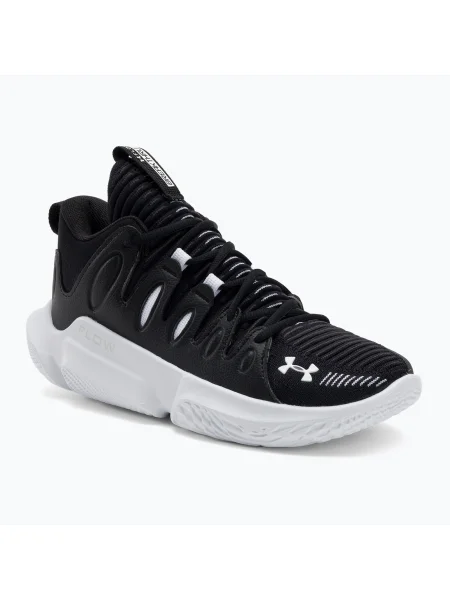Pantofi de baschet pentru femei Under Armour W Flow Breakthru 4 negru/negru/alb alb