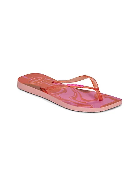 Havaianas japonke SQUARE JELLY oranžna