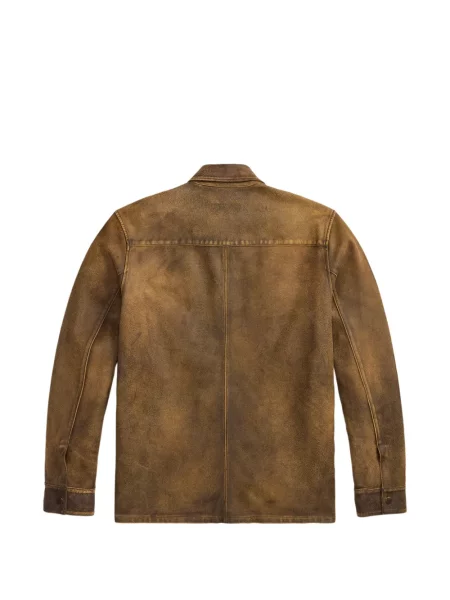 Bőr ing Ralph Lauren Rrl barna