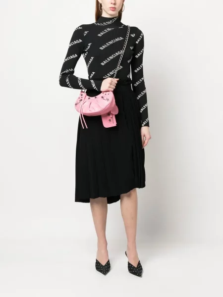 Rankinė Balenciaga Le Cagole rožinė