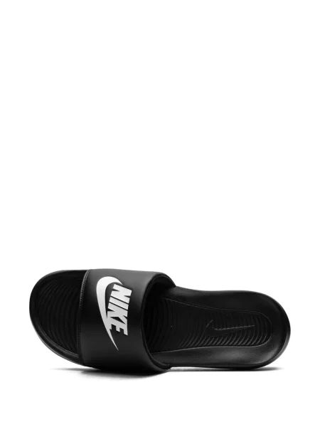 Kožne natikače Nike crna