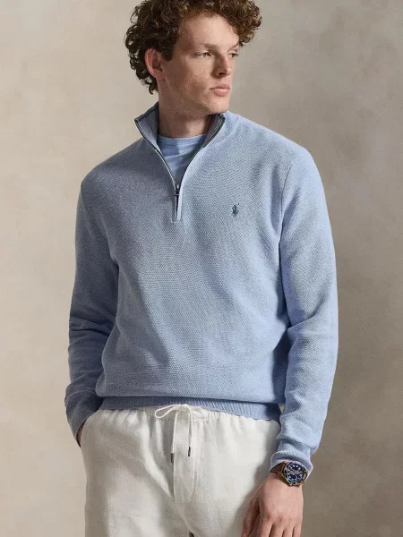 Polo Ralph Lauren pulover pentru bărbați din albastru