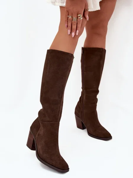 Ботуши Zazoo кафяво