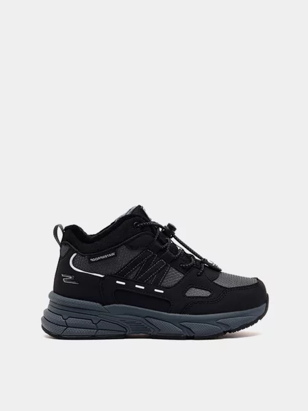 Дитячі Черевики Skechers RETRO-GRAPH штучна шкіра/текстиль чорний