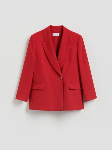 Reserved Блейзер із додаванням червоний