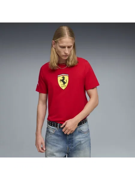 Puma t-shirt Ferrari czerwona