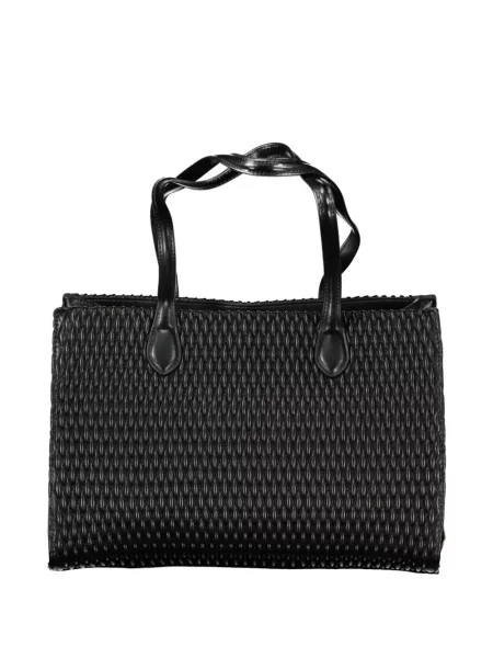Matlasat geantă shopper Mario Valentino negru