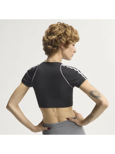 Tričko adidas Originals Sport Superstar Bra černé