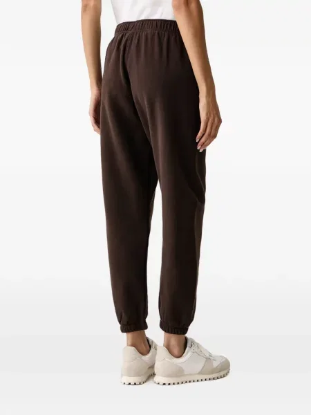 Pantaloni Dkny cu imagine alergare maro