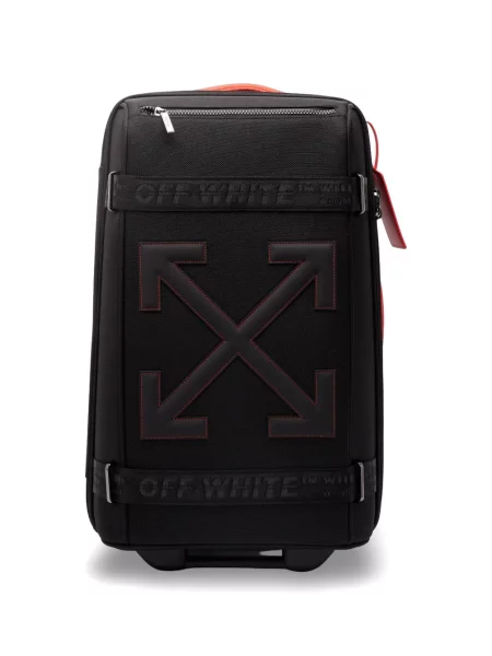 Valiză Off-white cu autograf alb