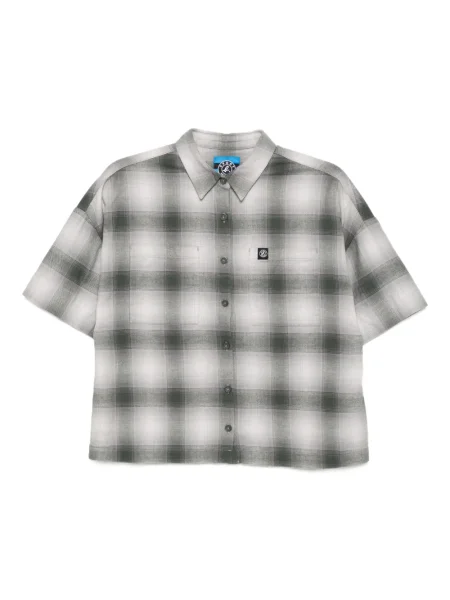 Koszula Sport B. By Agnès B. w kratkę szara