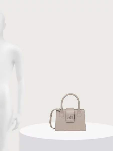 Кожаная сумка Armani Exchange
