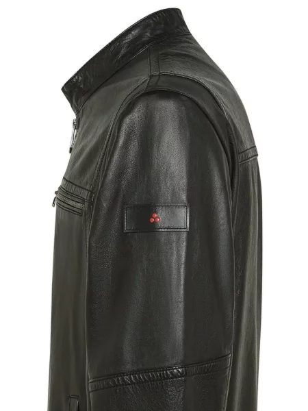 Geanta de piele Peuterey negru