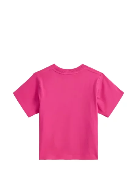 Koszulka polo dziecięca Polo Ralph Lauren różowa