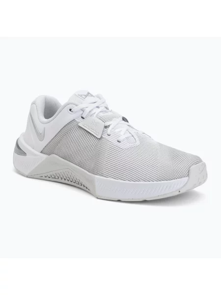 Тренувальні кросівки Nike Metcon 10 white/platinum tint/metallic silver білі