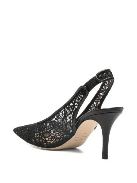Pantofi cu toc Arteana slingback negru