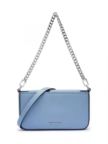 Michael Kors De piele geantă pe umăr Bryant albastru