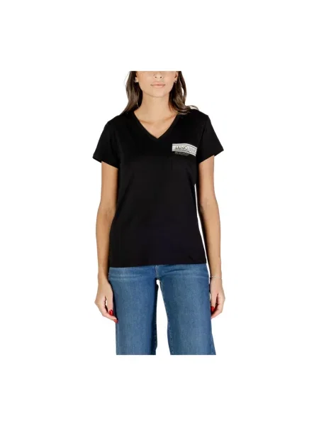 Koszulka Liu Jo elegancka czarna