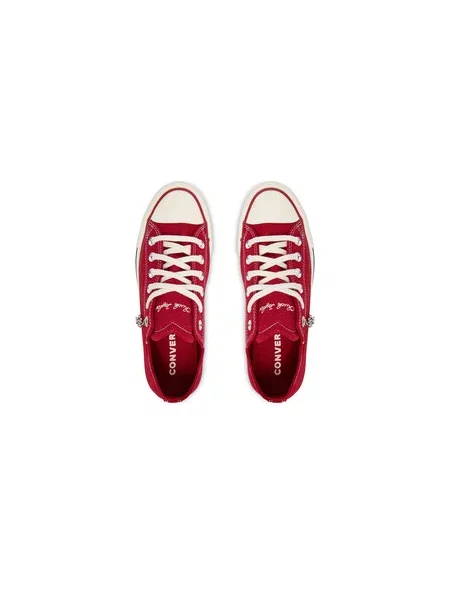 CONVERSE Tenisky CTAS OX tmavě / bílá červená
