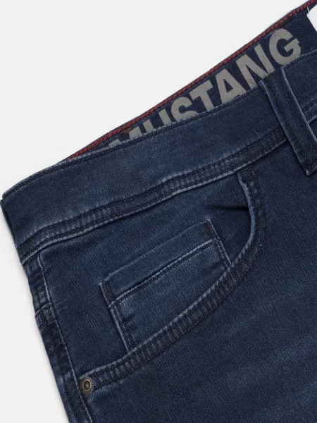 Завужені джинси Mustang Jeans Oregon Slim K темно-синій синій