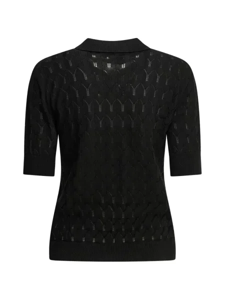 Top Rakki tricotate negru