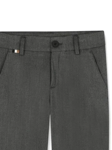 Dětské kalhoty Bosswear černé