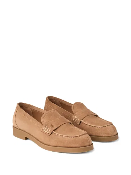 Pantofi loafer Jimmy Choo maro