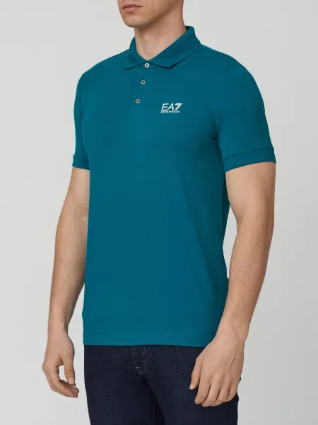 Поло Ea7 Emporio Armani зелене