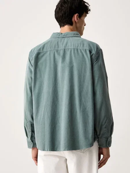 Levi's koszula z lnem AUTHENTIC BUTTON DOWN