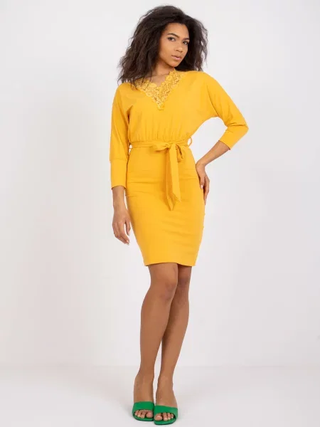 Rochie Fashionhunters portocaliu