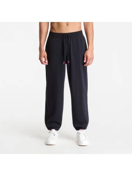 Pantaloni de trening Jordan Brooklyn Fleece Pants Black/ University Red M negru