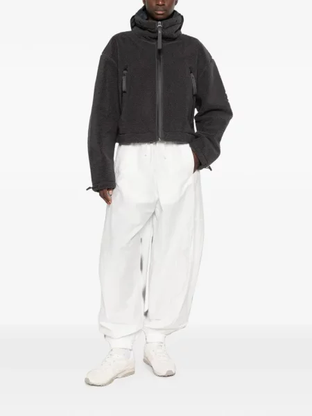 Hanorac Adidas din fleece gri