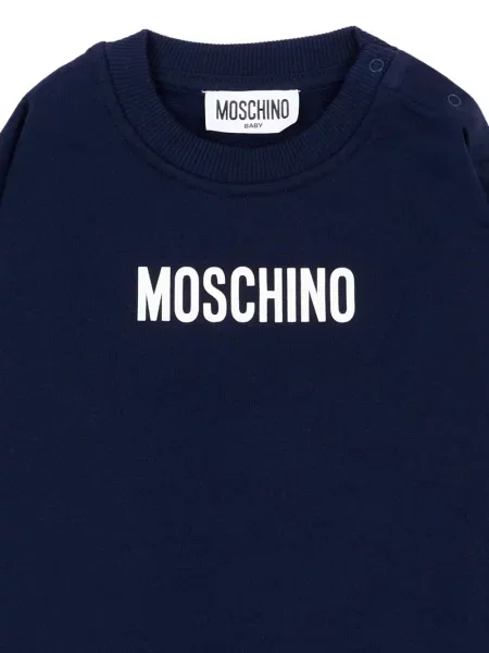 Bluza dziecięca Moschino niebieska