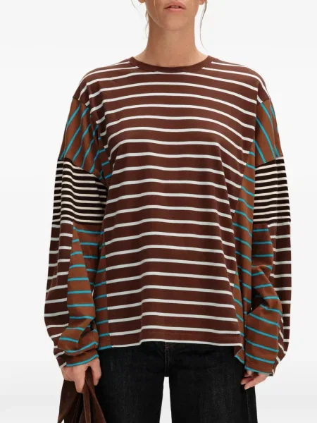 Tricou Bimba Y Lola cu dungi maro