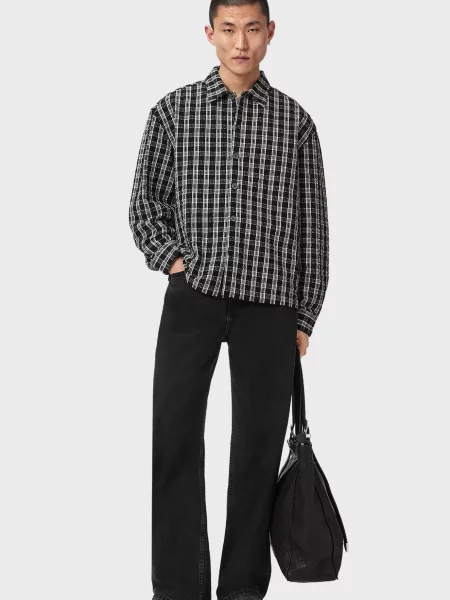 Клетчатая рубашка Allsaints