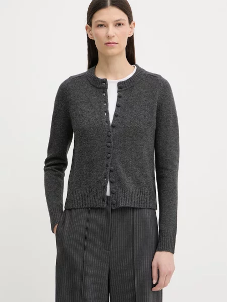 Rag & bone cardigan pentru femei cu amestec de lână Wallace gri