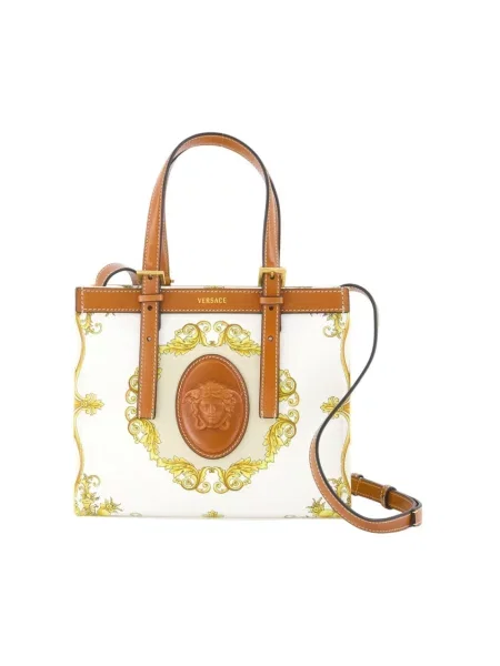 Shopperka Versace skórzana
