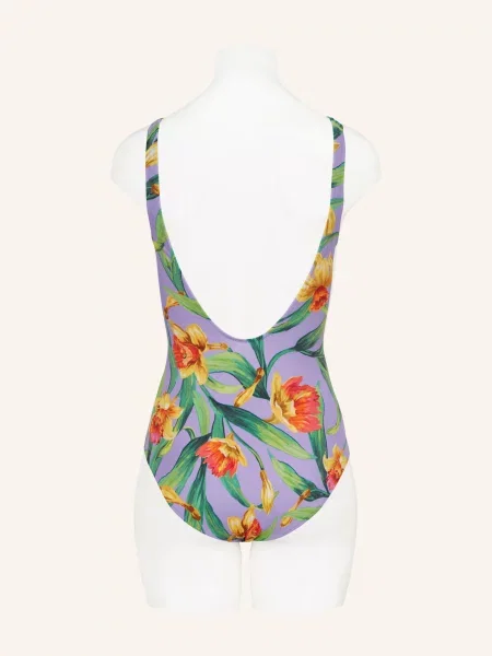 Charmline Strój Kąpielowy Modelujący Botanique Radiance lila żółty