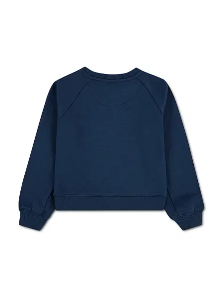 Levi's mikina detská s bavlnou FLORAL BATWING CREW
