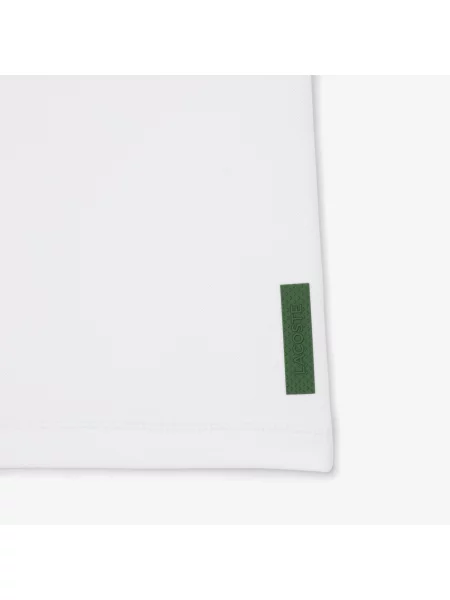 Lacoste Sportowa Koszulka Ultra Dry Slim Fit biała