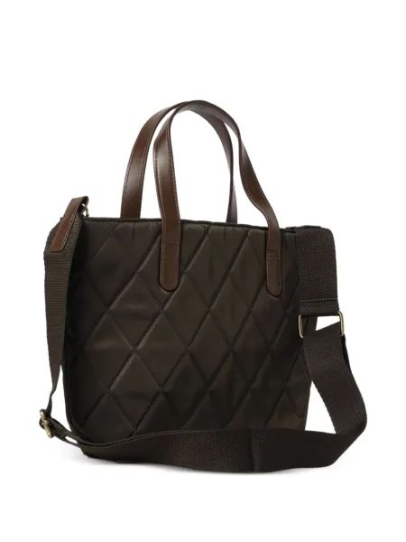 Matlasat geantă shopper Barbour verde