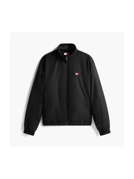 Geacă de blugi Tommy Jeans negru
