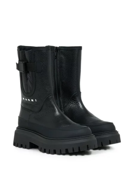 Buty do kostki dziecięce Marni czarne