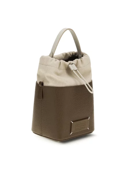 Kapelusz Mm6 Maison Margiela brązowy