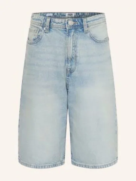 Jack&Jones Jeansové Šortky S Volným Střihem blue denim modré