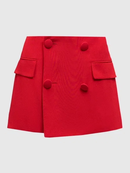 Спідниця-шорти Balmain червона