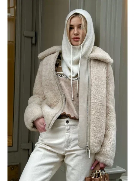 Шапка Boss белая