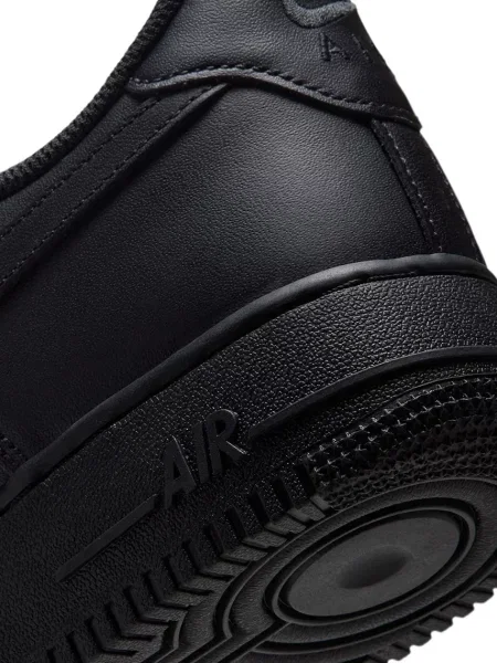 Bőr félcipo Nike fekete