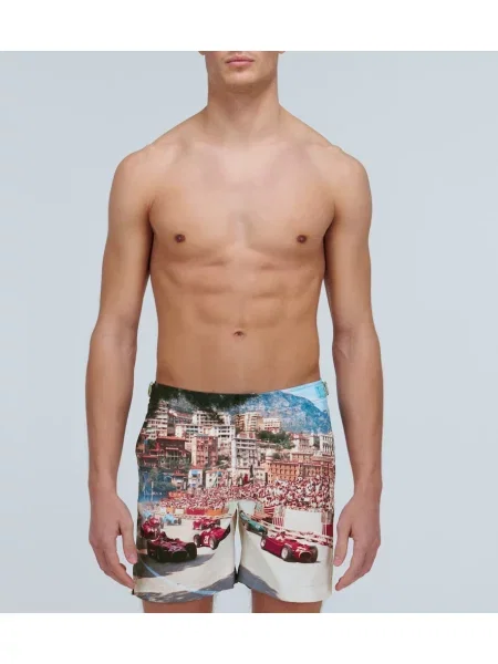 Slip de baie Orlebar Brown maro