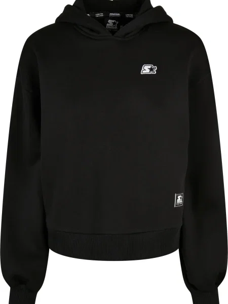 Starter Black Label Sportovní mikina černá bílá